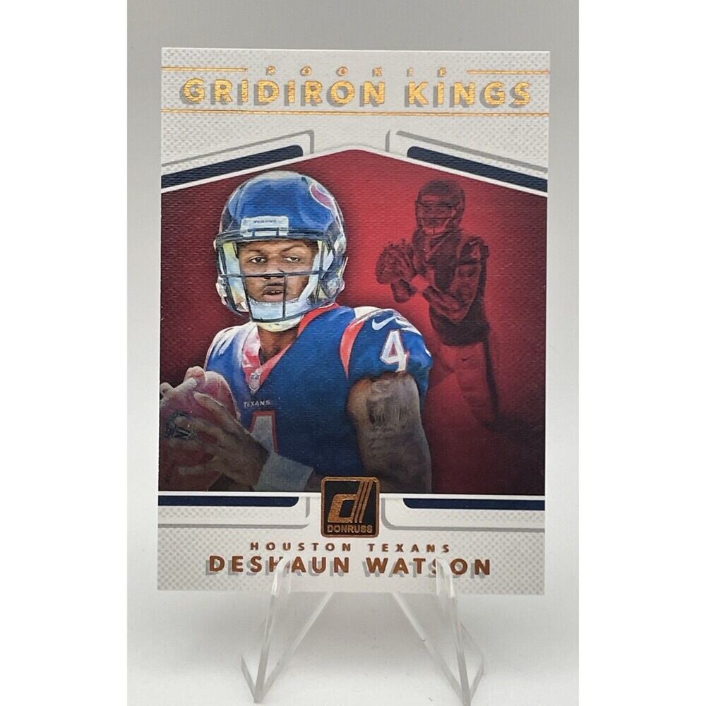 Deshaun Watson #12 2017 Donruss Rookie Gridiron Kings RC Houston Texans